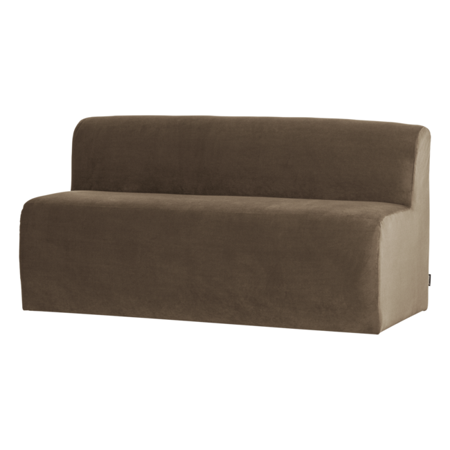 Woood Mojo Base Eetbank 164 Cm Rugleuning Velvet Taupe [FSC]
