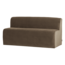 Woood Mojo Base Eetbank 164 Cm Rugleuning Velvet Taupe [FSC]