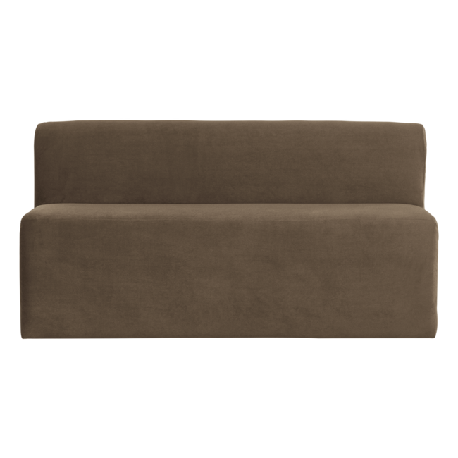 Woood Mojo Base Eetbank 164 Cm Rugleuning Velvet Taupe [FSC]