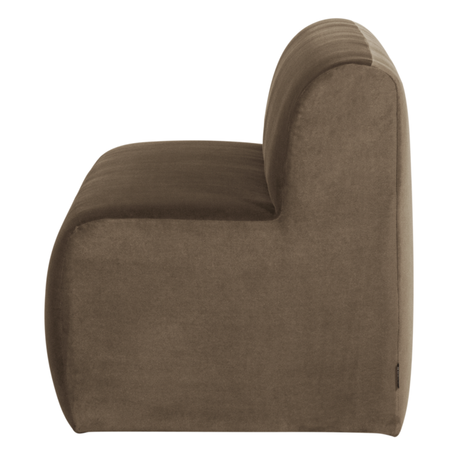 Woood Mojo Base Eetbank 164 Cm Rugleuning Velvet Taupe [FSC]