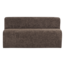 Woood Mojo Base Eetbank 164 Cm Rugleuning Wollig Bruin [FSC]