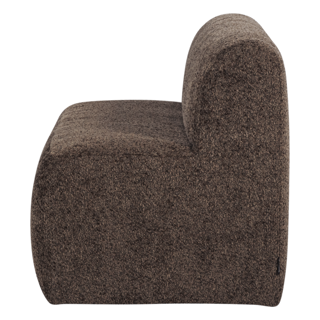 Woood Mojo Base Eetbank 164 Cm Rugleuning Wollig Bruin [FSC]