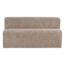 Woood Mojo Base Eetbank 164 Cm Rugleuning Wollig Donkerzand [FSC]