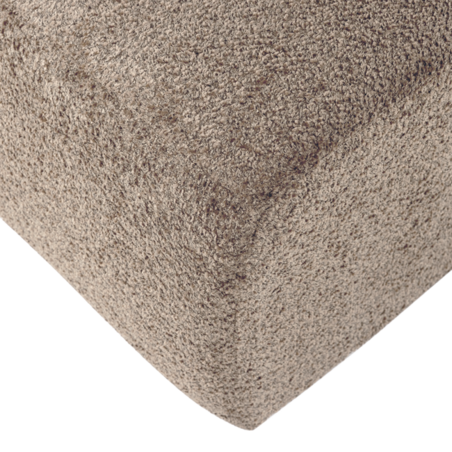 Woood Mojo Base Eetbank 164 Cm Rugleuning Wollig Donkerzand [FSC]