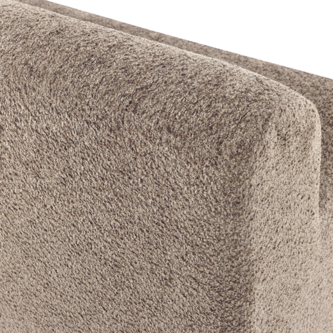 Woood Mojo Base Eetbank 164 Cm Rugleuning Wollig Donkerzand [FSC]