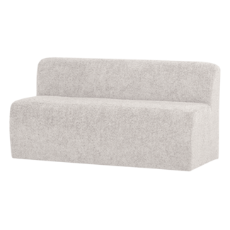Woood Mojo Base Eetbank 164 Cm Rugleuning Wollig Ecru [FSC]