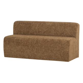 Woood Mojo Base Eetbank 164 Cm Rugleuning Wollig Honinggeel [FSC]