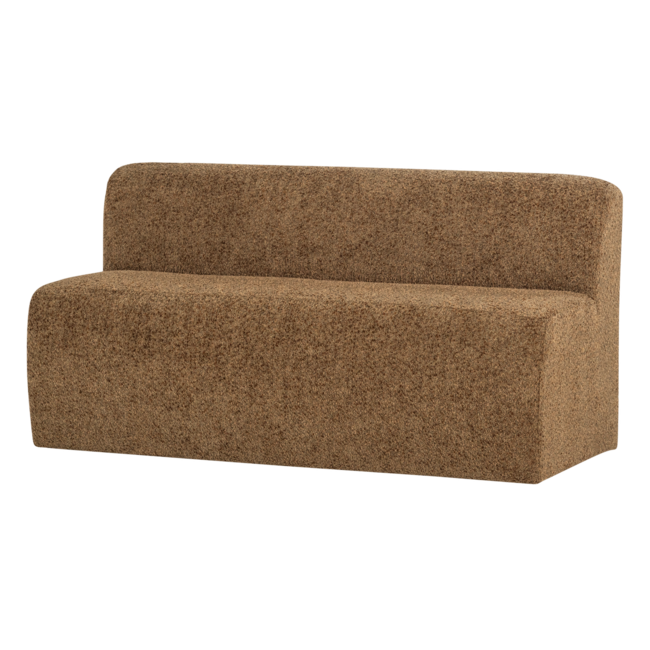Woood Mojo Base Eetbank 164 Cm Rugleuning Wollig Honinggeel [FSC]