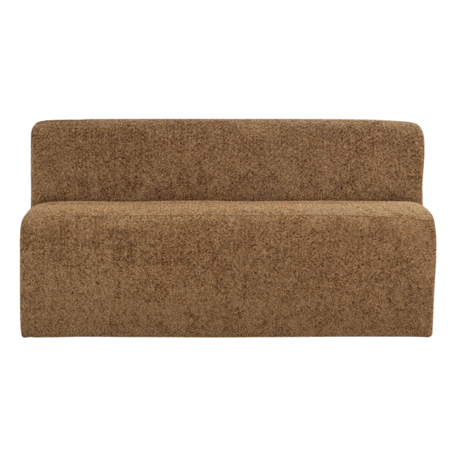 Woood Mojo Base Eetbank 164 Cm Rugleuning Wollig Honinggeel [FSC]
