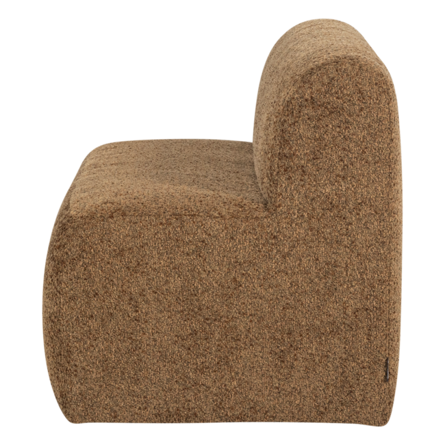 Woood Mojo Base Eetbank 164 Cm Rugleuning Wollig Honinggeel [FSC]