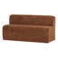 Woood Mojo Base Eetbank 164 Cm Rugleuning Wollig Roestbruin [FSC]