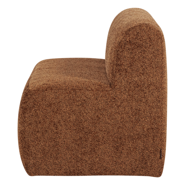 Woood Mojo Base Eetbank 164 Cm Rugleuning Wollig Roestbruin [FSC]