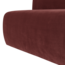 Woood Mojo Base Eetbank 164cm Rugleuning Velvet Kastanjebruin[Fsc]