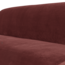 Woood Mojo Base Eetbank 164cm Rugleuning Velvet Kastanjebruin[Fsc]