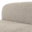 Woood Mojo Base Eetbank 84 Cm Rugleuning Boucle Beige [FSC]