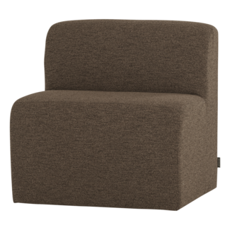 Woood Mojo Base Eetbank 84 Cm Rugleuning Boucle Bruin [FSC]