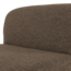 Woood Mojo Base Eetbank 84 Cm Rugleuning Boucle Bruin [FSC]