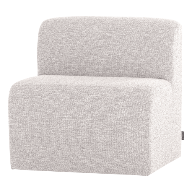 Woood Mojo Base Eetbank 84 Cm Rugleuning Boucle Ecru [FSC]