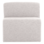 Woood Mojo Base Eetbank 84 Cm Rugleuning Boucle Ecru [FSC]
