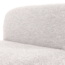 Woood Mojo Base Eetbank 84 Cm Rugleuning Boucle Ecru [FSC]