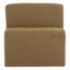 Woood Mojo Base Eetbank 84 Cm Rugleuning Boucle Geel/Bruin [FSC]