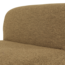 Woood Mojo Base Eetbank 84 Cm Rugleuning Boucle Geel/Bruin [FSC]