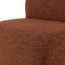Woood Mojo Base Eetbank 84 Cm Rugleuning Boucle Roestbruin [FSC]