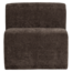 Woood Mojo Base Eetbank 84 Cm Rugleuning Rib Bruin [FSC]