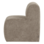 Woood Mojo Base Eetbank 84 Cm Rugleuning Rib Donkerzand [FSC]