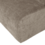 Woood Mojo Base Eetbank 84 Cm Rugleuning Rib Donkerzand [FSC]