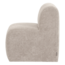 Woood Mojo Base Eetbank 84 Cm Rugleuning Rib Ecru [FSC]