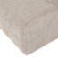 Woood Mojo Base Eetbank 84 Cm Rugleuning Rib Ecru [FSC]