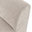 Woood Mojo Base Eetbank 84 Cm Rugleuning Rib Ecru [FSC]