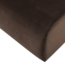 Woood Mojo Base Eetbank 84 Cm Rugleuning Velvet Bruin [FSC]