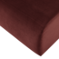 Woood Mojo Base Eetbank 84 Cm Rugleuning Velvet Kastanjebruin[Fsc]