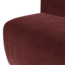 Woood Mojo Base Eetbank 84 Cm Rugleuning Velvet Kastanjebruin[Fsc]
