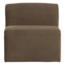 Woood Mojo Base Eetbank 84 Cm Rugleuning Velvet Taupe [FSC]