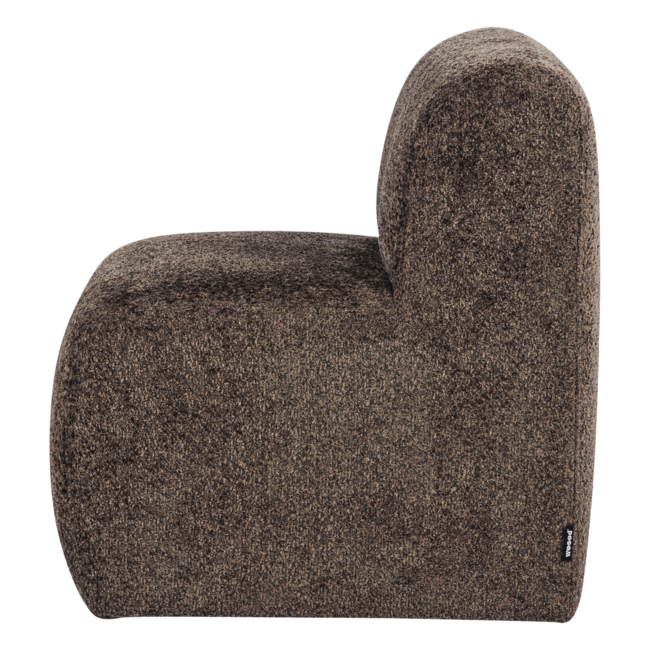Woood Mojo Base Eetbank 84 Cm Rugleuning Wollig Bruin [FSC]