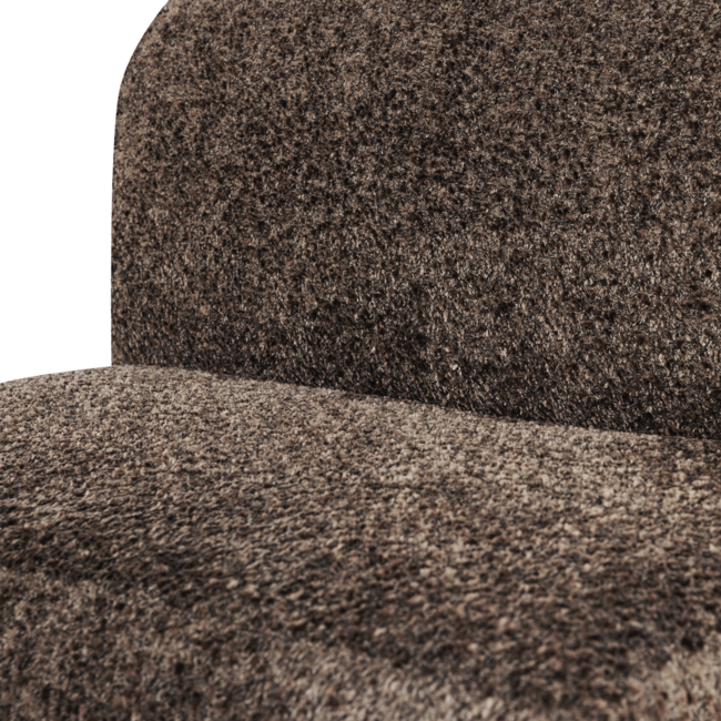 Woood Mojo Base Eetbank 84 Cm Rugleuning Wollig Bruin [FSC]