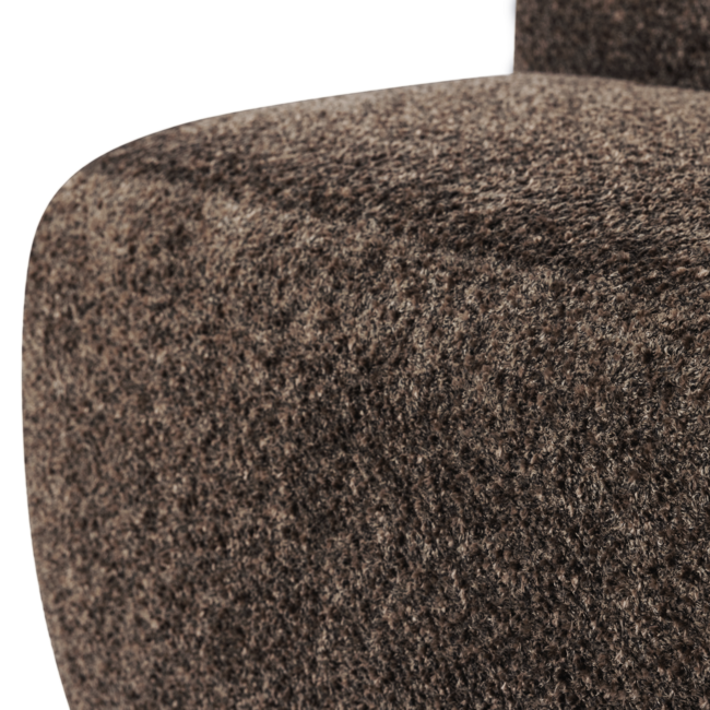 Woood Mojo Base Eetbank 84 Cm Rugleuning Wollig Bruin [FSC]