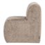 Woood Mojo Base Eetbank 84 Cm Rugleuning Wollig Donkerzand [FSC]