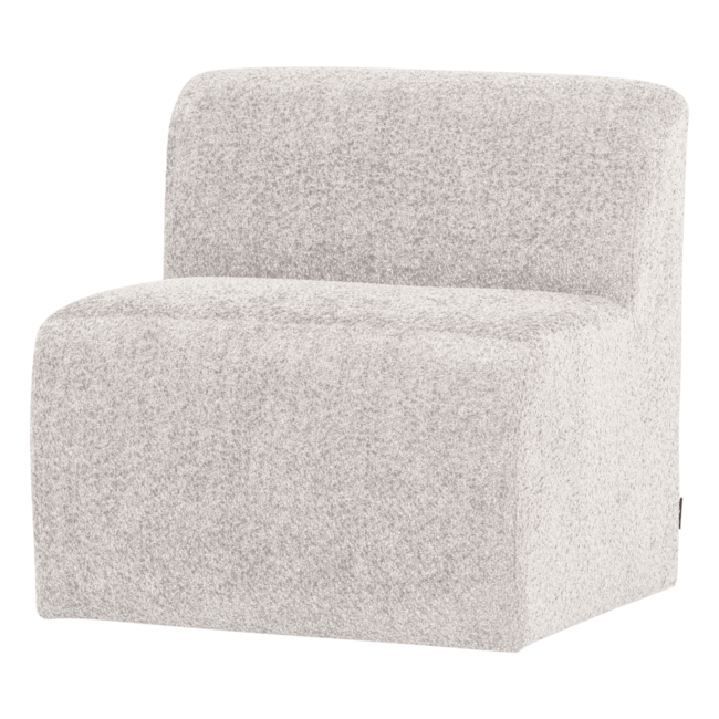 Woood Mojo Base Eetbank 84 Cm Rugleuning Wollig Ecru [FSC]