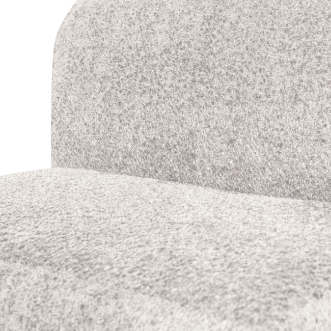 Woood Mojo Base Eetbank 84 Cm Rugleuning Wollig Ecru [FSC]