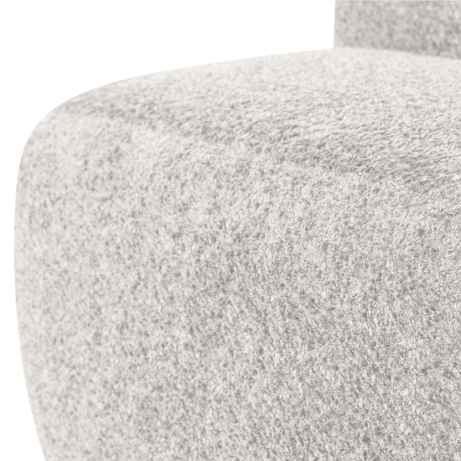 Woood Mojo Base Eetbank 84 Cm Rugleuning Wollig Ecru [FSC]