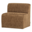 Woood Mojo Base Eetbank 84 Cm Rugleuning Wollig Honinggeel [FSC]