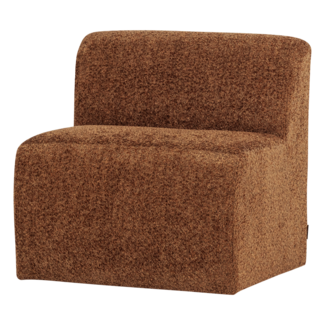 Woood Mojo Base Eetbank 84 Cm Rugleuning Wollig Roestbruin [FSC]