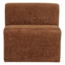 Woood Mojo Base Eetbank 84 Cm Rugleuning Wollig Roestbruin [FSC]