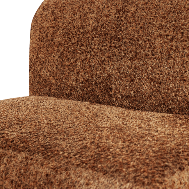 Woood Mojo Base Eetbank 84 Cm Rugleuning Wollig Roestbruin [FSC]