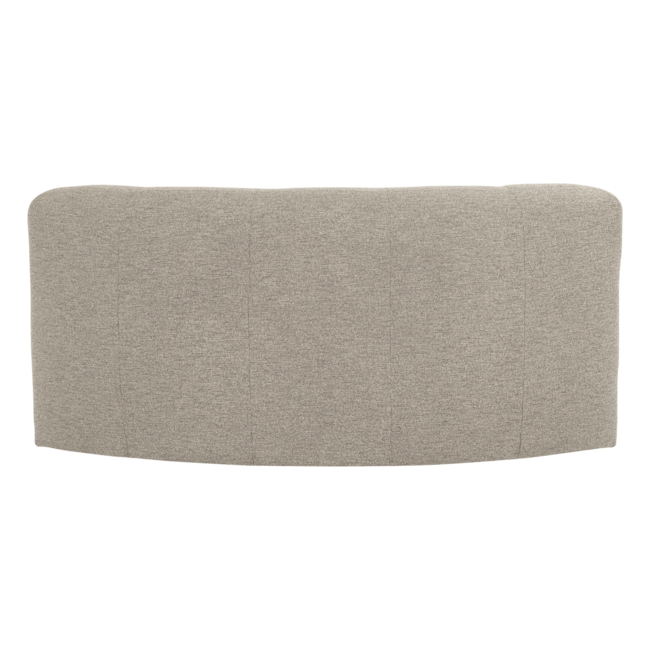 Woood Mojo Base Eetbank Halfronde Hoek Rug Boucle Beige [FSC]