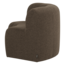 Woood Mojo Base Eetbank Halfronde Hoek Rug Boucle Bruin [FSC]